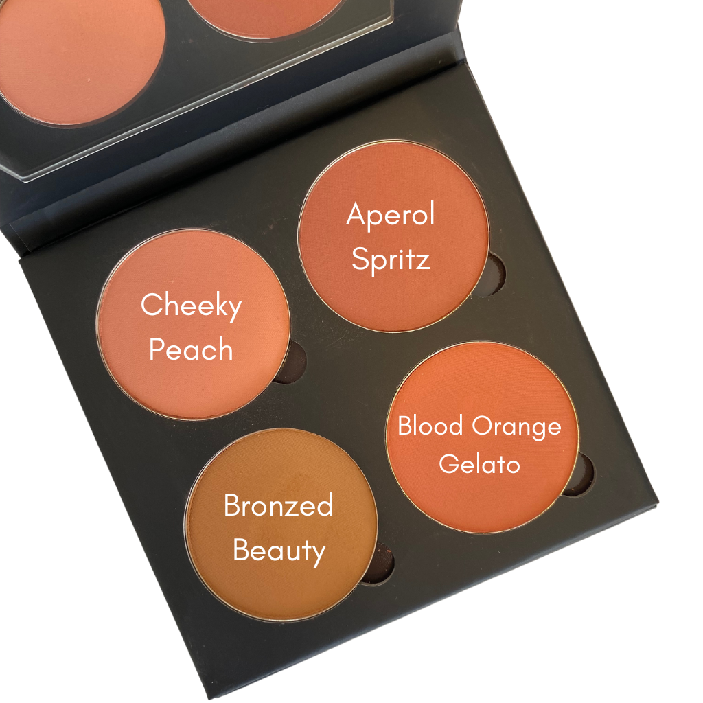 Quad Pressed Blush in compact