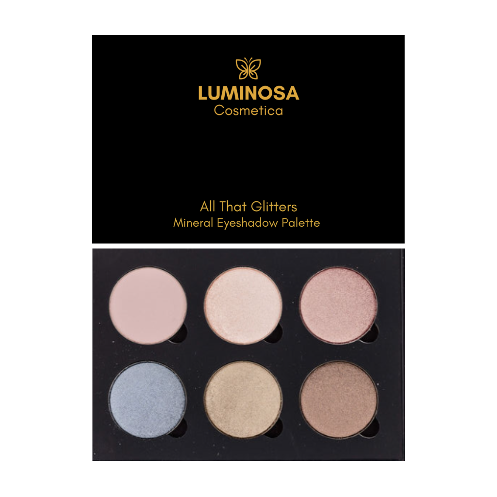 1 ase shade and 5 shimmer shade in a compact