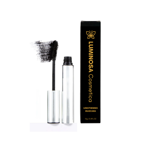 Intense Black Mascara in silver tube